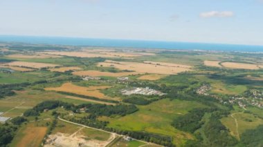 Kalininingrad 'dan kalkan uçak.