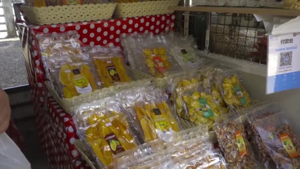 Einkaufen auf dem thailändischen Markt — Stockvideo