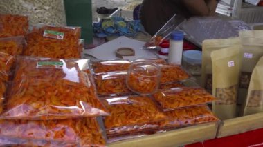 Tayland 'da sokak pazarı