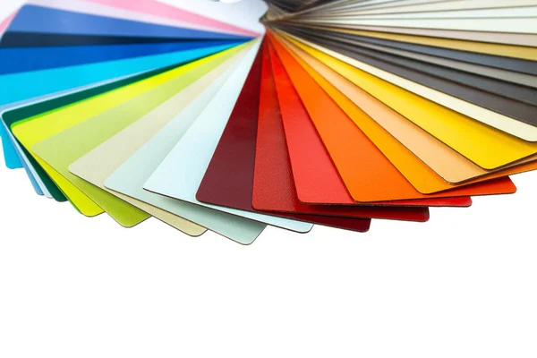 Color Guide Displaying Range Hues Use Interior Design Decoration Colorful — Stock Photo, Image