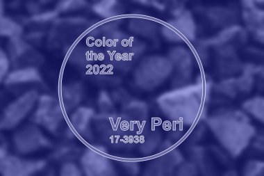 PANTONE 17-3938 Çok Peri tarzı 2022 yılı ana rengi. Yılın trend rengine sahip soyut arkaplan