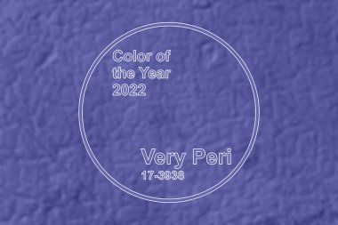 Yeni 2022 trend PANTONE 17-3938 Çok Peri rengi. Yılın tmain trend rengine sahip soyut arkaplan