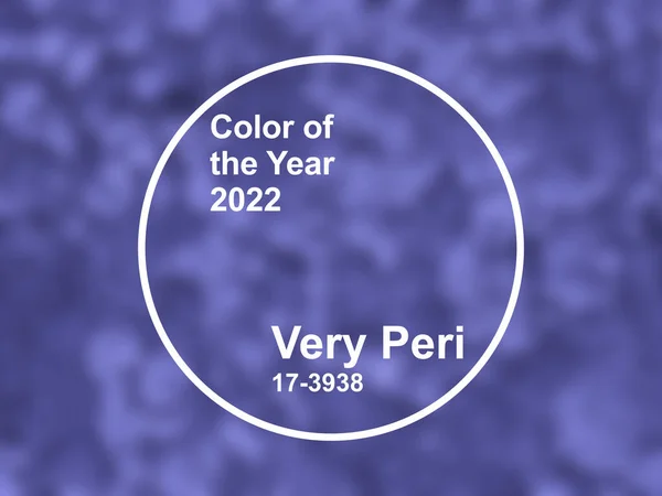 Nová 2022 trendy PANTONE 17-3938 Velmi peri barva. Abstraktní pozadí s barvou hlavního trendu roku — Stock fotografie