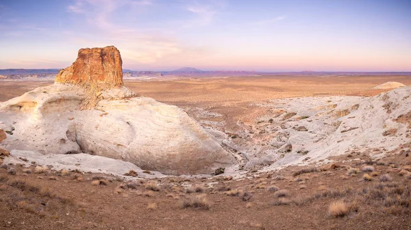 Vista Panorâmica Pôr Sol Stud Horse Point Arizona — Fotografia de Stock