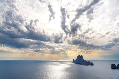 Cap Llentrisca 'dan Es Vedra' da Günbatımı