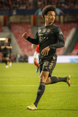UEFA Şampiyonlar Ligi, 20.10.2021 - SL Benfica - FC Bayern Munchen - Leroy Sane 