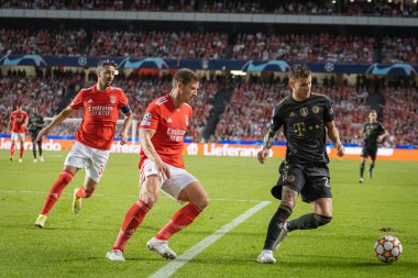 UEFA Şampiyonlar Ligi, 20.10.2021 - SL Benfica - FC Bayern Munchen - Jan Verthongen ve Lucas Hernandez