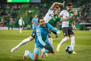 Taca De Portugal - 18.11.2021 - Sporting CP - Varzim - Murilo Freitas Nuno Santos ile cezadan önce faul aldı