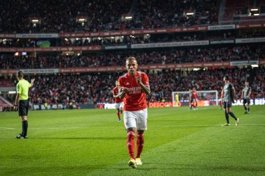 Liga BWIN - SL Benfica - SC Braga - 07.11.21 Everton Cebolinha kutlama golü