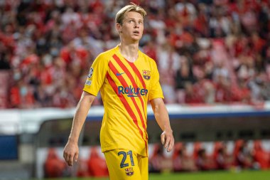 UEFA Şampiyonlar Ligi - 29.09.2021 - SL Benfica - FC Barcelona - Frenkie de Jong