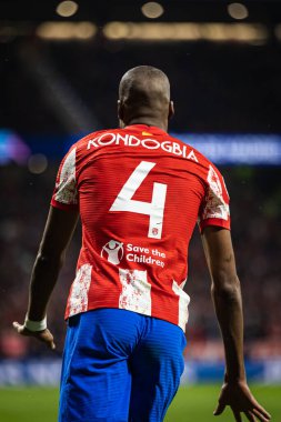 Madrid, İspanya, 23.02.2022, Uefa Şampiyonlar Ligi, Atletico De Madrid ile Manchester United arasındaki 16.