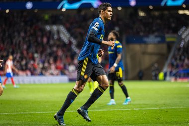 Madrid, İspanya, 23.02.2022, Uefa Şampiyonlar Ligi, Atletico De Madrid ile Manchester United arasındaki 16.