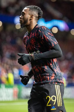 Madrid, İspanya, 23.02.2022, Uefa Şampiyonlar Ligi, Atletico De Madrid ile Manchester United arasındaki 16.