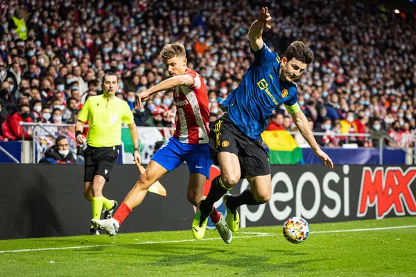 Madrid España 2022 Uefa Champions League Ronda Primera Jornada Entre — Foto de Stock