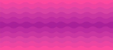 Dalga çizgileri olan soyut pembe arkaplan