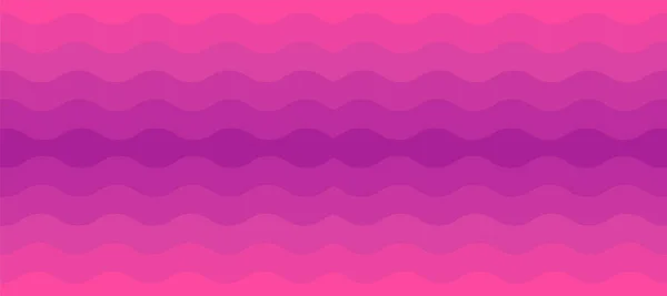 Абстрактно Розовый Фон Волновыми Линиями — стоковый вектор
