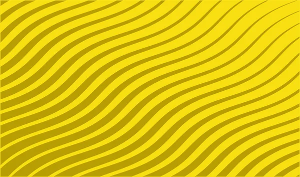 Sarı ve Gri Renkli Çizgili Arka plan. Vektör İllüstrasyonu.