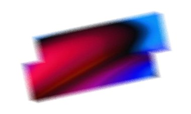 Soyut Pastel Neon Holografiği beyaz arkaplan dokusunda bulanık kum şeklindeki gradyanı. Renkli dijital tahıl yumuşak ses efekti deseni. Lo-fi çok renkli vintage. Metamodern Biçimi.