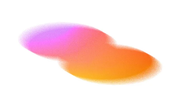 Abstract Pastel Neon Holographic Blurred Grainy Shaped Gradient White Background — Foto de Stock