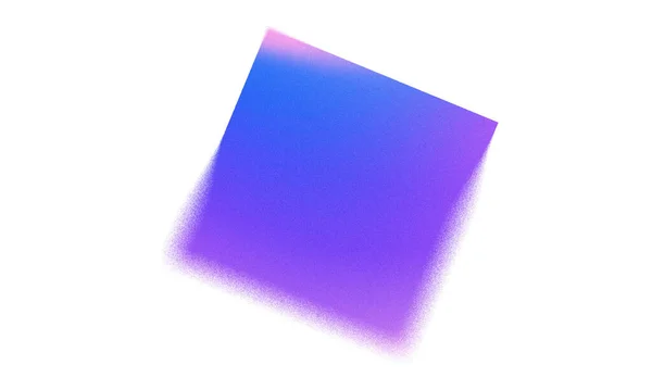 Abstrato Pastel Neon Holográfico Desfocado Granulado Gradiente Forma Fundo Branco — Fotografia de Stock