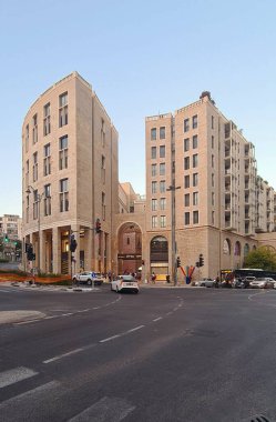 Mamilla merkez yolu Kudüs, İsrail