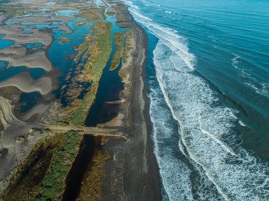 Şili 'nin Maule bölgesindeki Whetland nea okyanusu