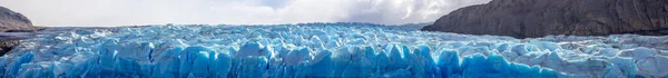 Панорамний Вид Льодовик Озеро Сірий Національний Парк Торрес Дель Пайн — стокове фото