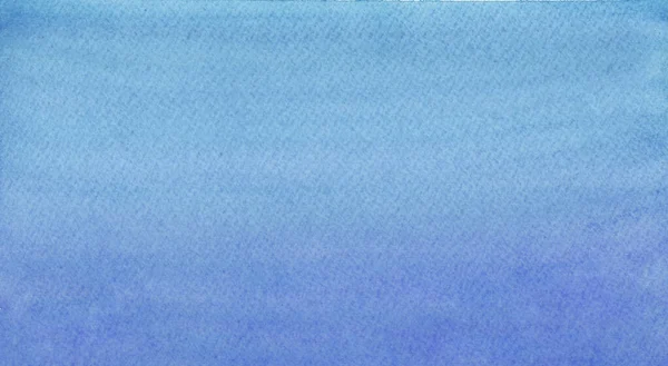 Akwarelowe niebo. Delikatna ręcznie malowana tekstura gradientowa — Zdjęcie stockowe