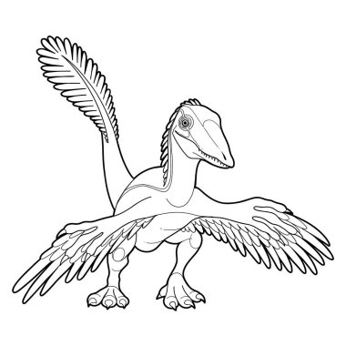 Beyaz arkaplanda izole edilmiş şirin mikro aptör.