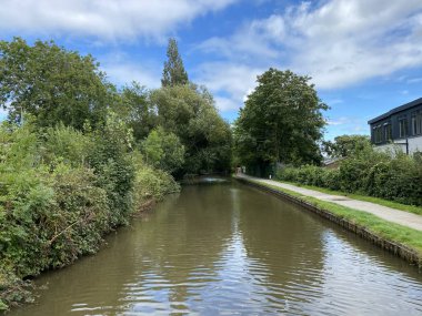 Leeds ve Liverpool Kanalı Granby Lane, Keighley, İngiltere