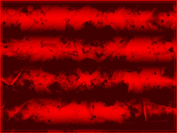 Deep Red Black Horizontal Shapes Red Border — Stockfoto