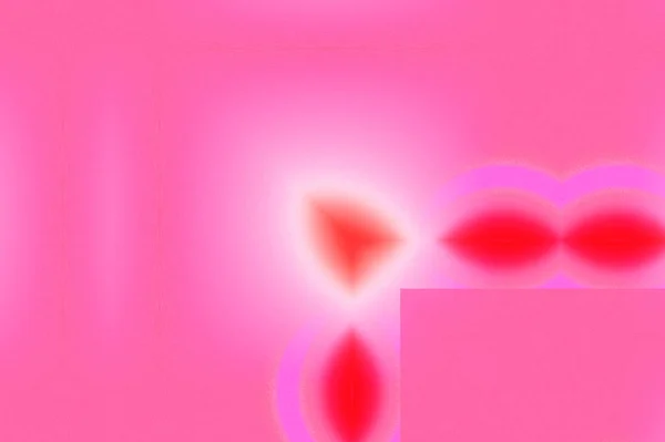 분홍빛 과붉은 그림자와 — 스톡 사진