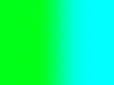 Yeşil ve Mavi ile Eriyen Renkler