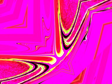 Soyut, Çoklu Şekiller, Eğriler ve Desenler       