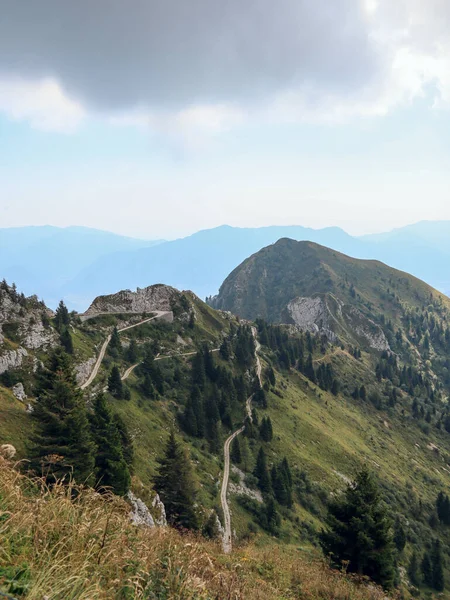 Góry Alpi Feltrine Południowo Wschodnie Alpy Włochy — Zdjęcie stockowe