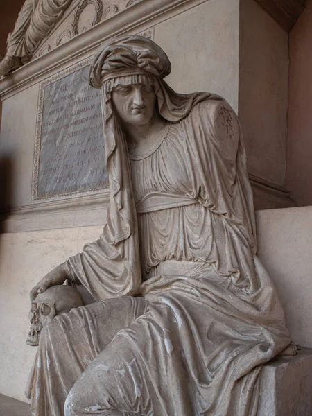 Statues Main Cemetery City Bologna — Stock Photo, Image