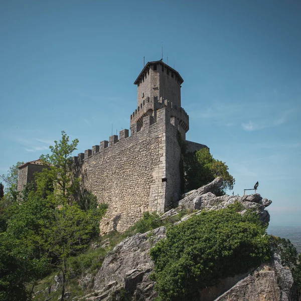 Castle tower in the Republic of San Marino