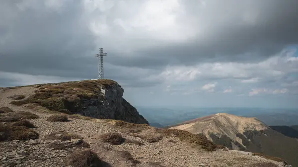 Nature of the italian alps in spring