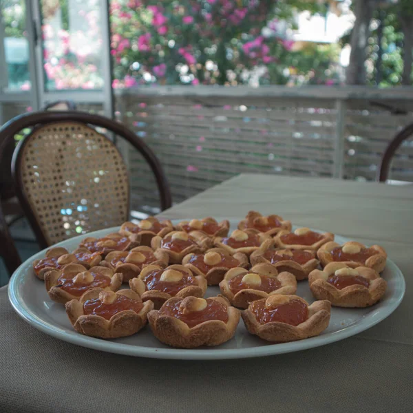 Classic Italian sweets made from shortcrust pastry with filling
