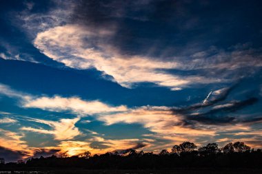 Teksas 'ta dinamik günbatımı