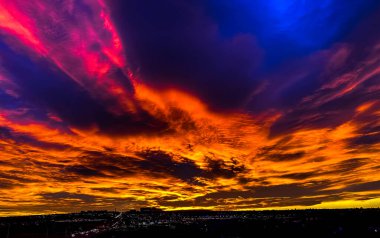 Colorado 'da destansı gün doğumu