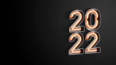 Üç boyutlu görüntüleme. Mutlu yıllar ve Noel arkaplanı gerçekçi canlandırması