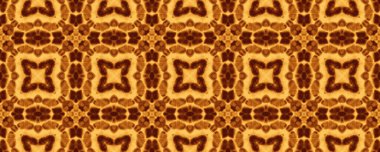 Sarı Kabile Etnik Tasarımı. Fas Geometrik Desenli Boya. Suluboya Gizemli Yazı. Clay Floral Batik döşemesi. Asitsiz, dikişsiz doku. Aquarelle Geometric Boho. Kahverengi Etnik İkat