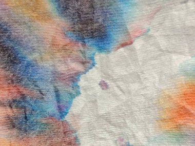 Modern Kova Rengi Sıçratma. Mürekkep Pastel Fırçası. Mürekkep Renkli Boya. Gökkuşağı Soyut İşareti. Renk Yıkama Soyut Lekesi. Mürekkep lekesi desenli yıkama boya tuvali. Islak Çoklu Renkli Tye Boya İzi.