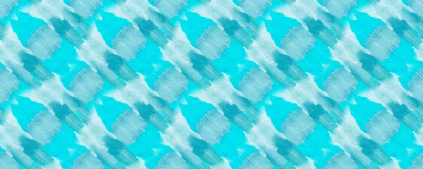 Aqua Tie Dye Arte Sporca Bianca Arte Senza Soluzione Continuità — Foto Stock