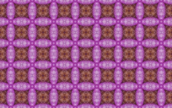 Magenta Marokkanischen Rustikalen Farbstoff Aquarell Geometrische Blumenfliese Spanisches Geometrisches Muster — Stockfoto