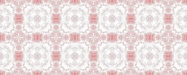 Лиссабонский Декоративный Цветок Геометрический Батиковый Пол Узбекистана Индийский Геометрический Цветок — стоковое фото