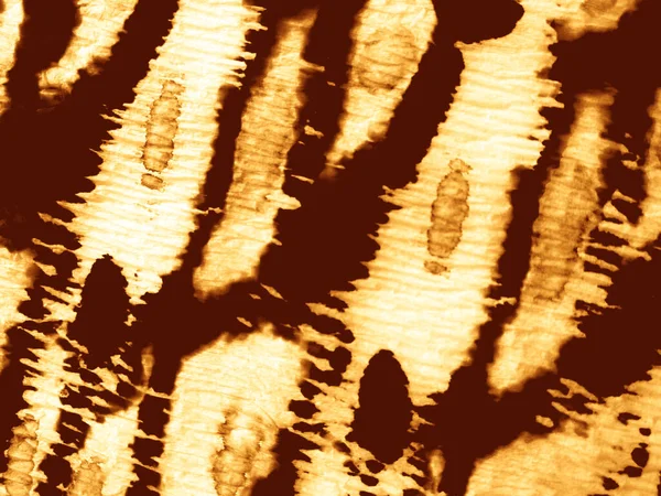 Amarelo Dye Danificado Grunge Spray Splatter Amarelo Tan Stripe Rough — Fotografia de Stock