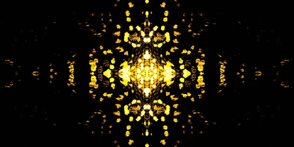 Abstract Seamless Gold Art Color Print Ink Abstract Print Fire — Stock Photo, Image