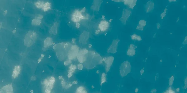 Синий Цвет Воды Акварель Абстрактная Краска Океана Акварель Серебряного Озера — стоковое фото